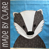 Benjamin Badger Applique Pattern