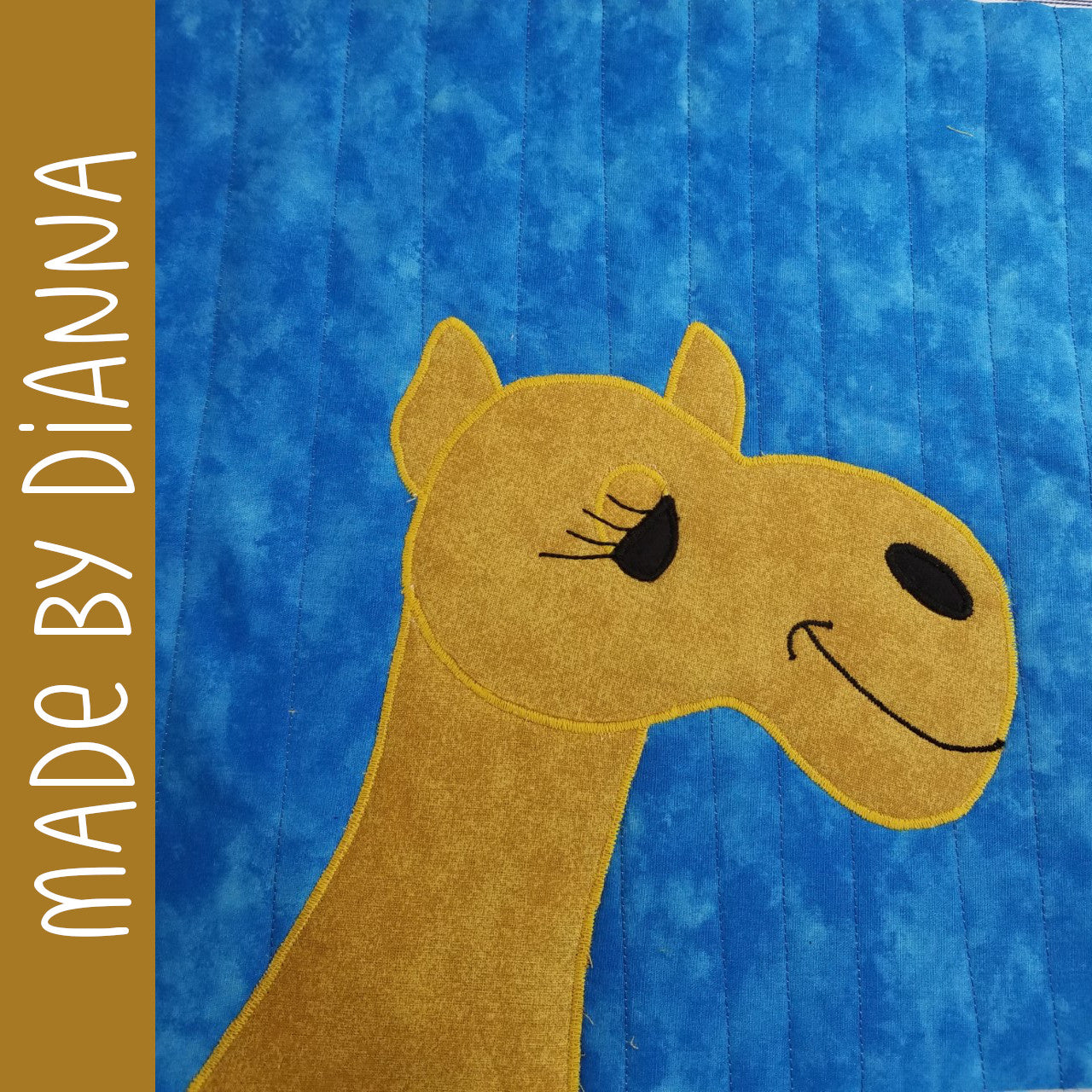 Corbin the Camel Applique Pattern