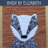 Benjamin Badger Applique Pattern