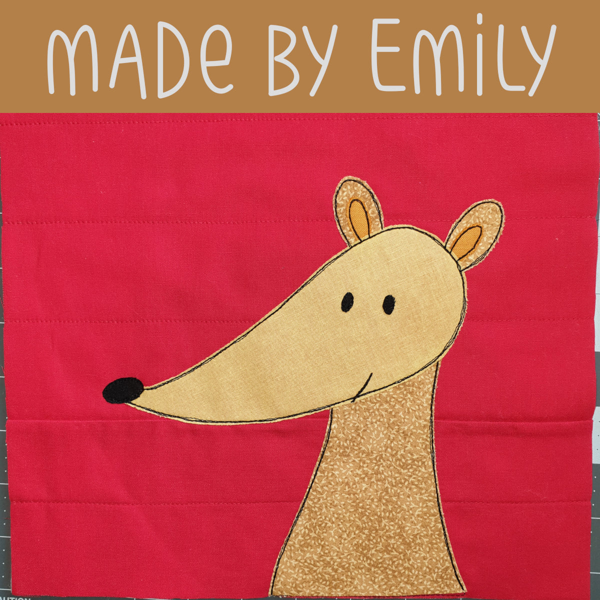 Russell Rat Applique Pattern