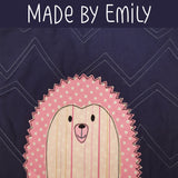 Heidi Hedgehog Applique Pattern
