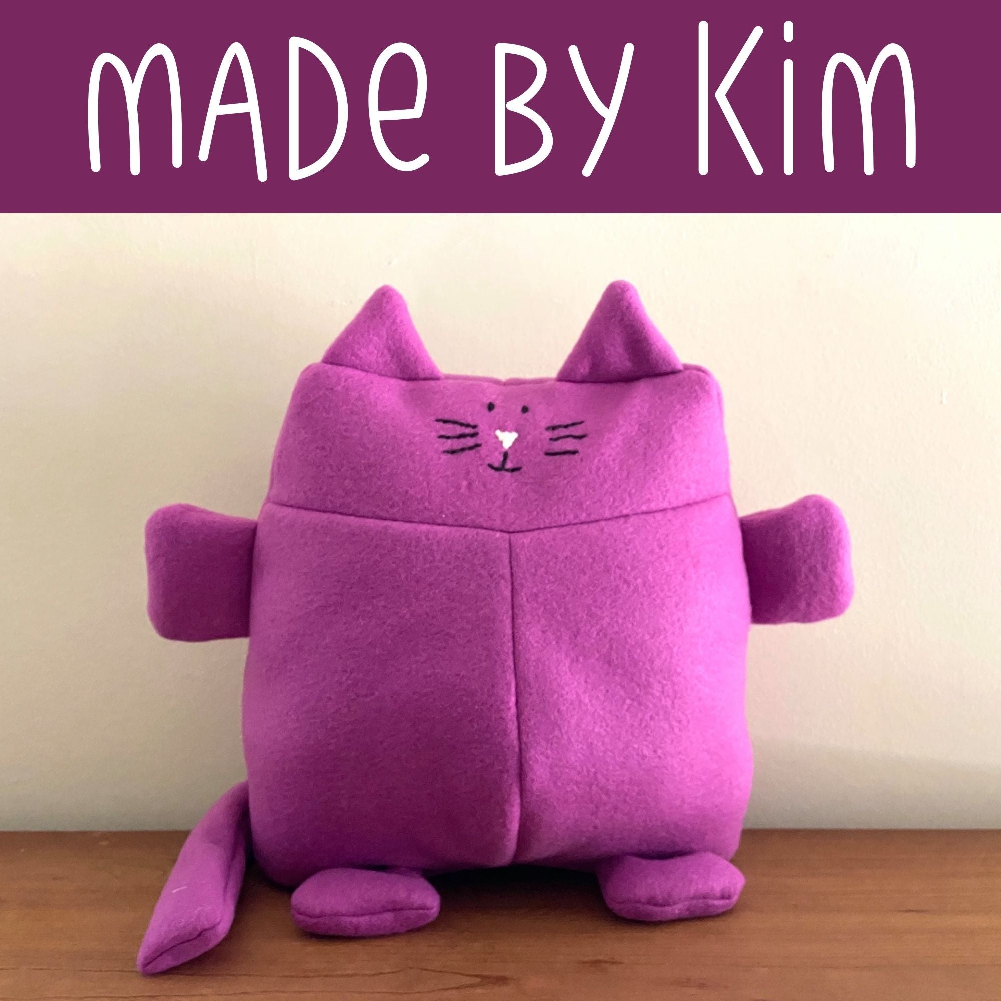 Franklin the Fat Cat softie pattern