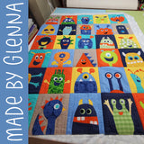 Mix & Match Monsters Quilt Pattern