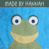 Frasier Frog Applique Pattern