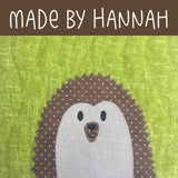Heidi Hedgehog Applique Pattern