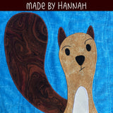 Sanford Squirrel Applique Pattern