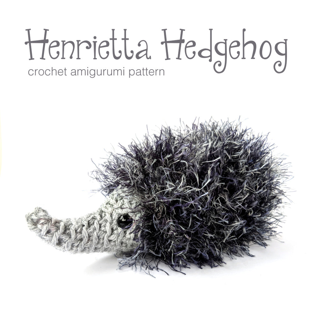 Henrietta Hedgehog Crochet Amigurumi Pattern