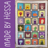 Mix & Match Monsters Quilt Pattern