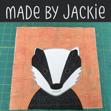 Benjamin Badger Applique Pattern