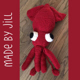 Sandford Squid Crochet Amigurumi Pattern