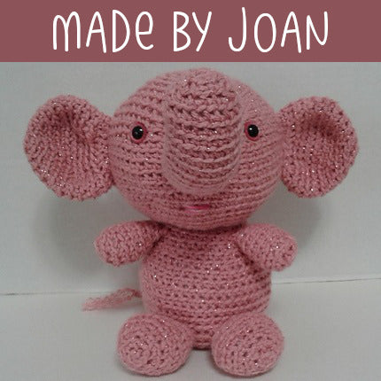 Ellie the Elephant Crochet Amigurumi Pattern