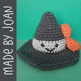 Wendy the Witch Hat Crochet Amigurumi Pattern