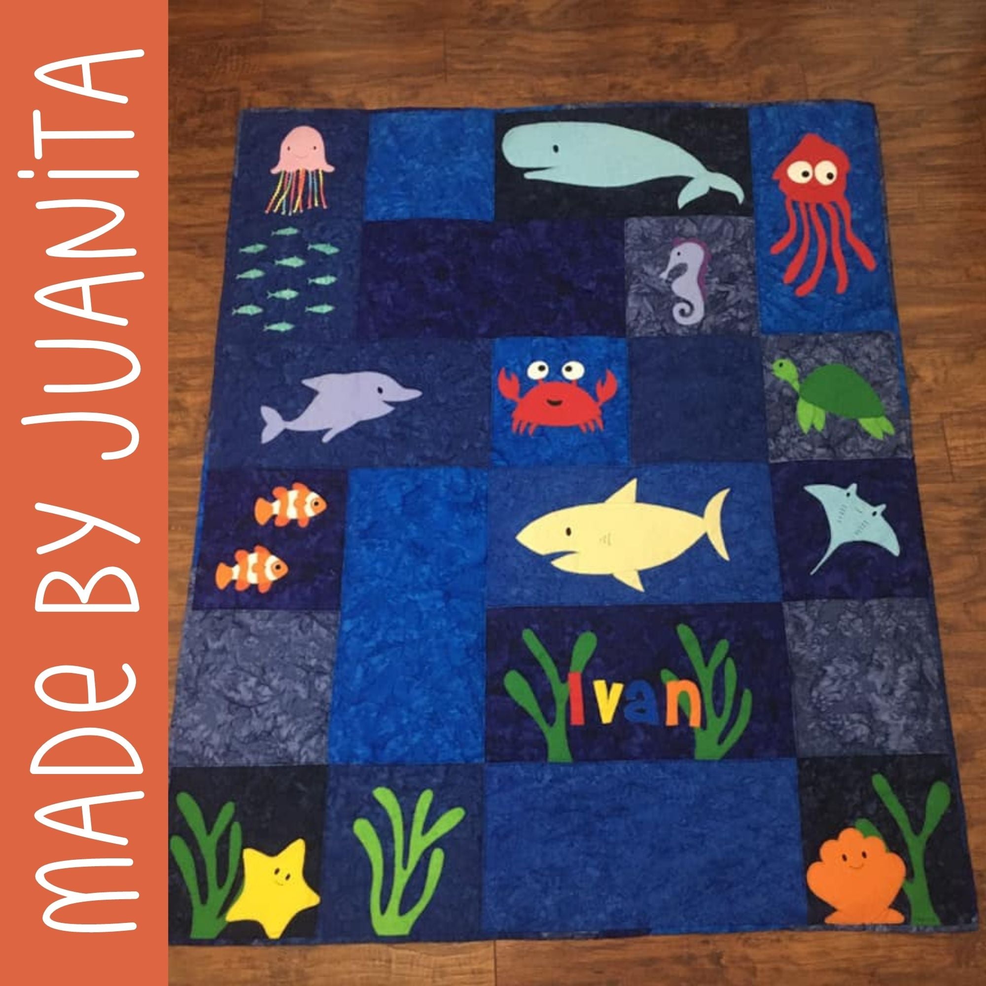 Sea Creatures Quilt Pattern
