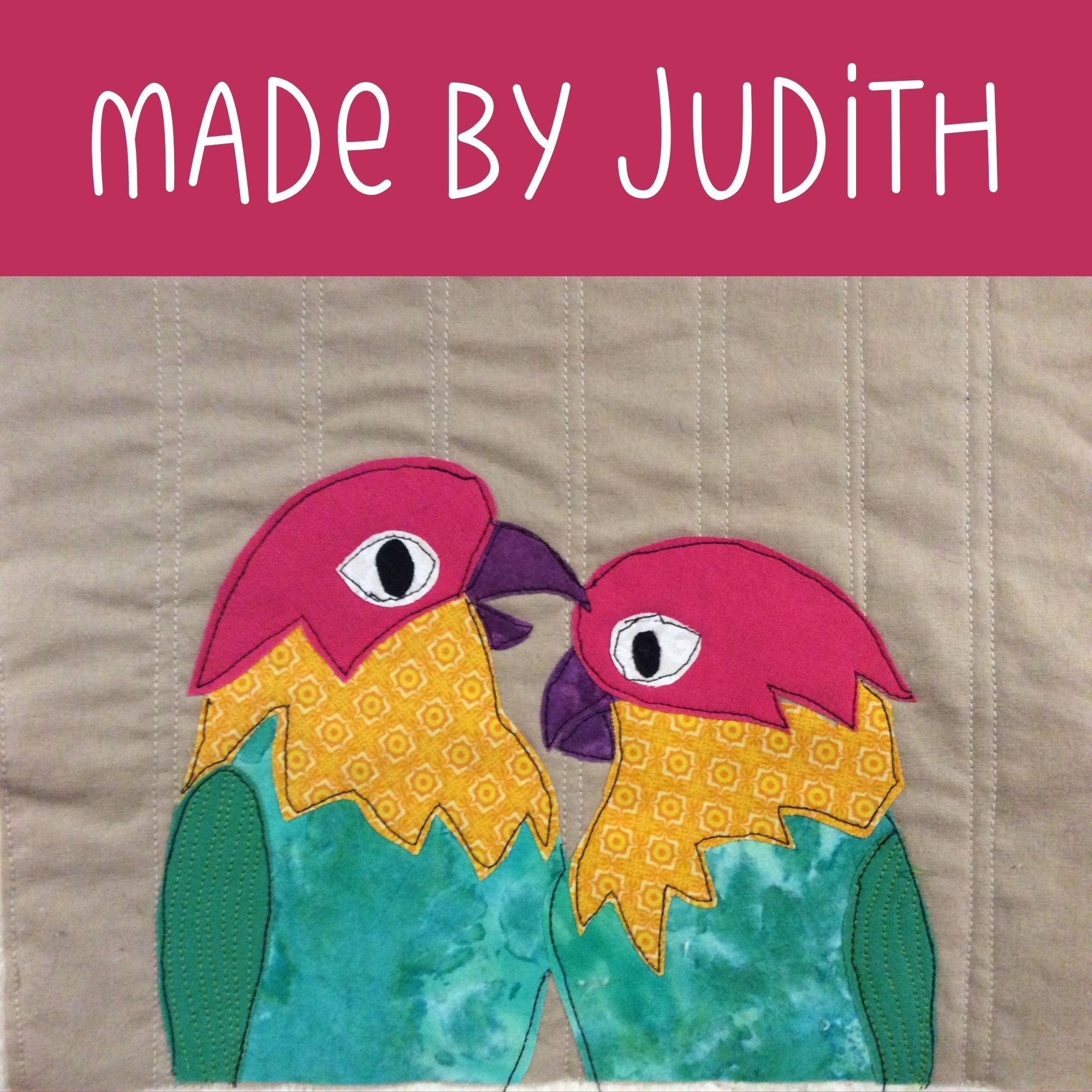 Lovebirds Applique Pattern