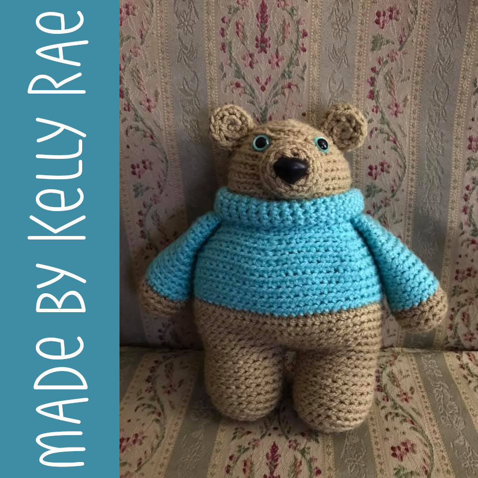 Byron Bear Crochet Amigurumi Pattern