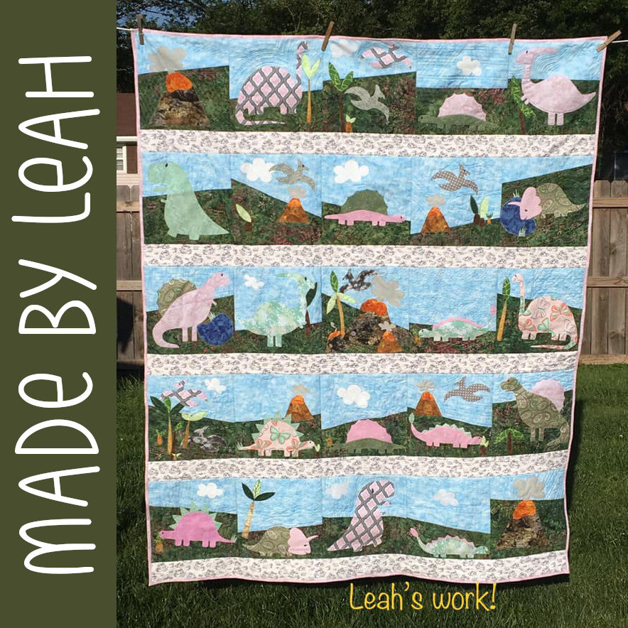 Dinosaur Quilt Pattern