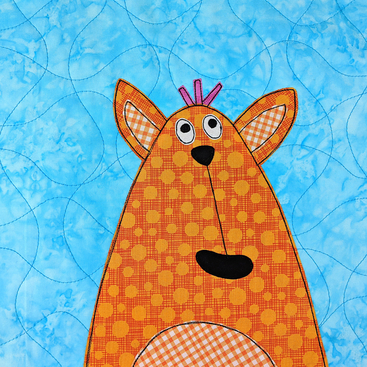 Marcellus Monster Applique Pattern