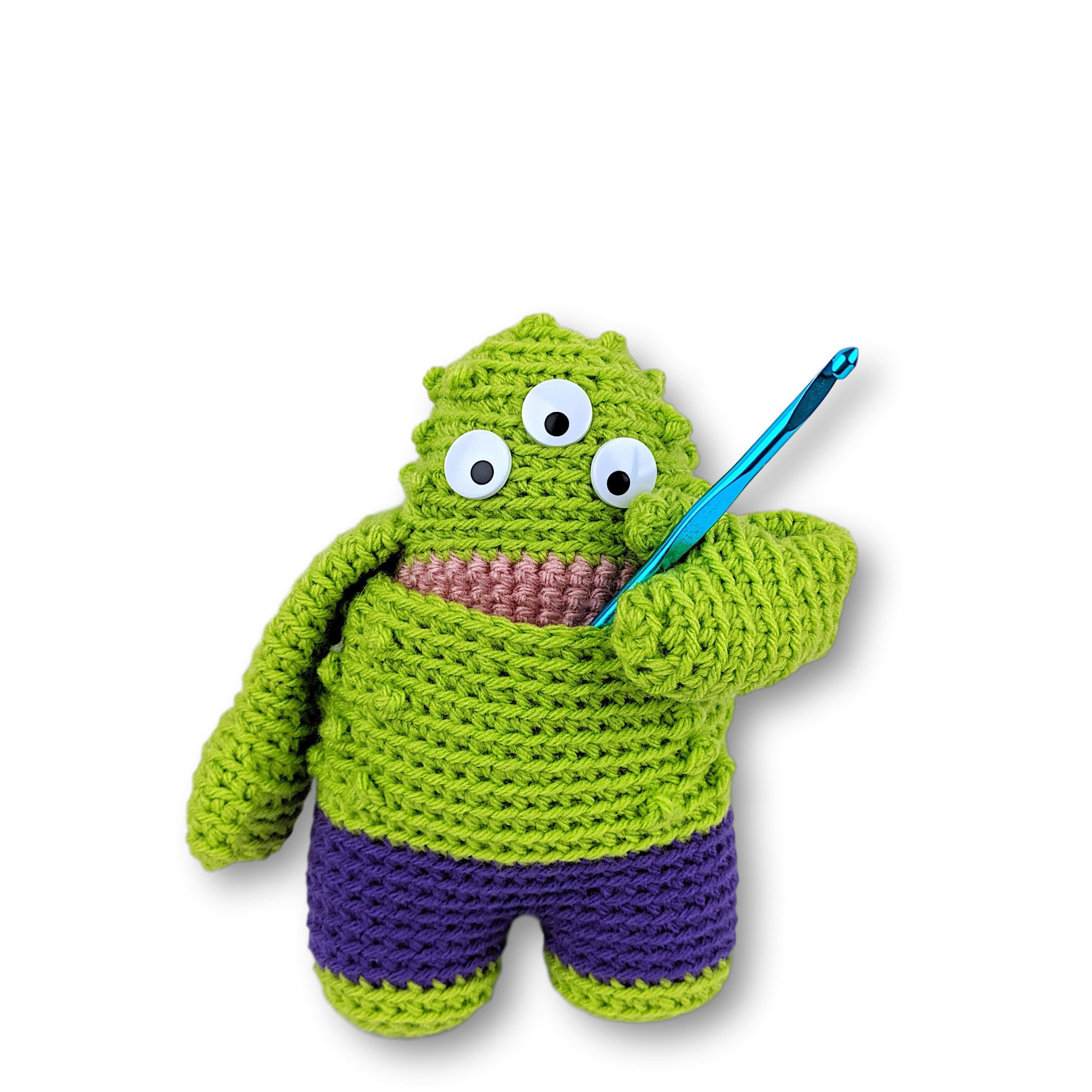 Merrick the Monster Crochet Amigurumi Pattern