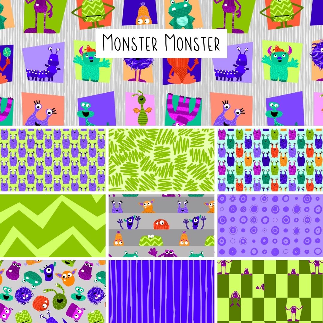 Monster Monster Fabric Collection