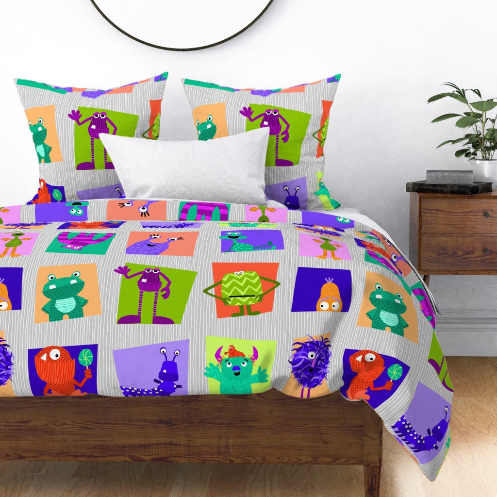 Monster Monster - cheater quilt fabric