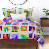 Monster Monster - cheater quilt fabric