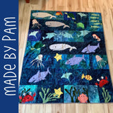 Sea Creatures Quilt Pattern