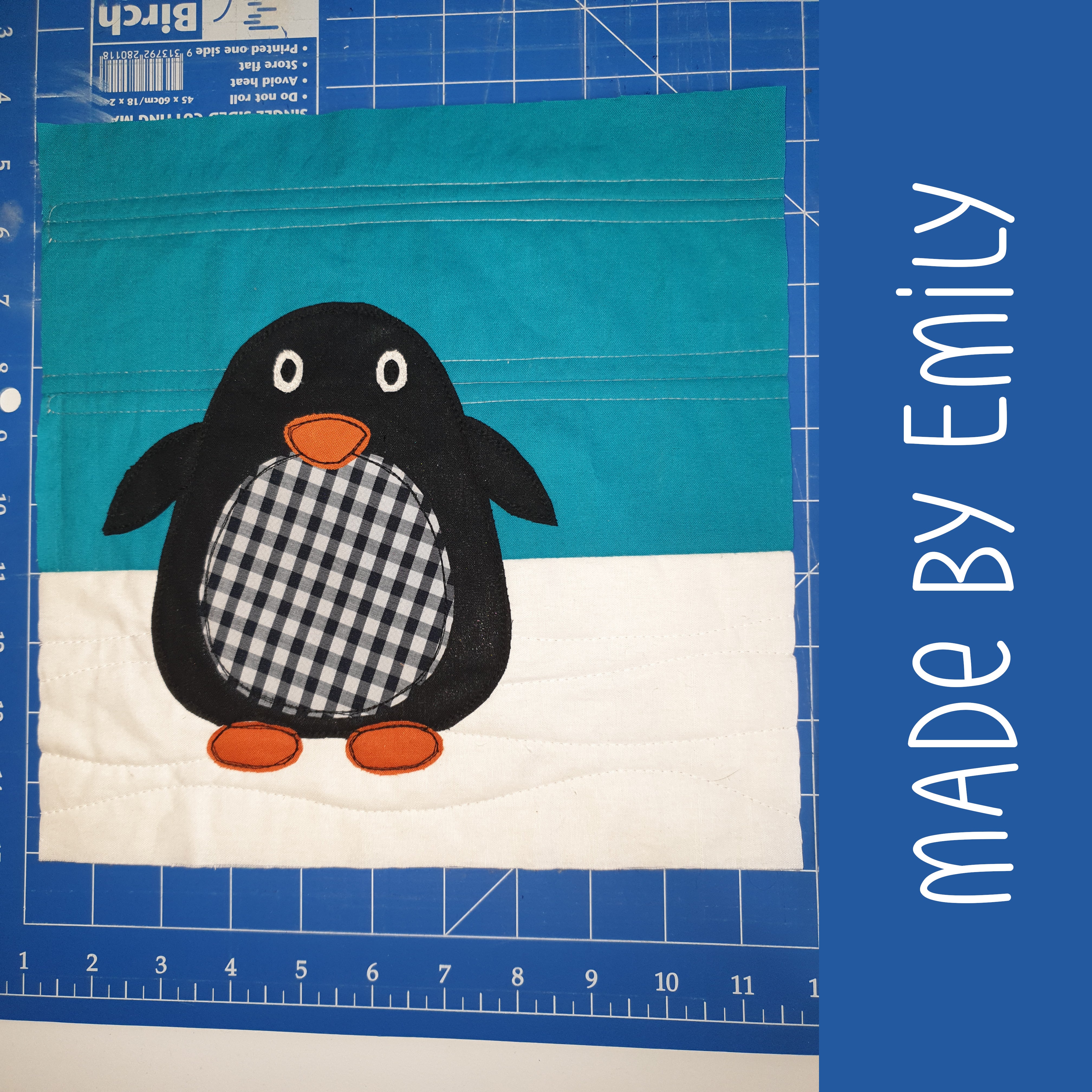 Paxton Penguin Applique Pattern