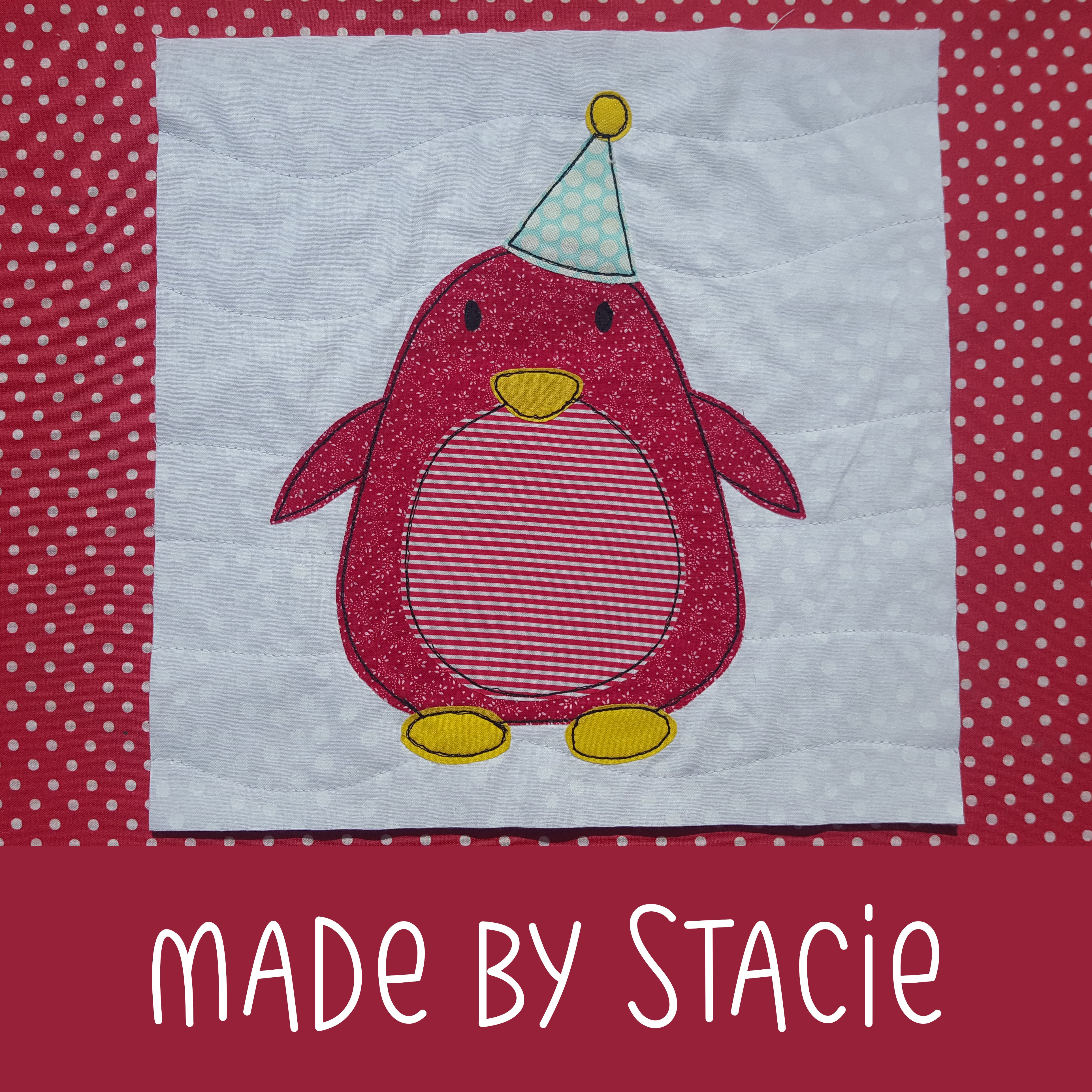 Paxton Penguin Applique Pattern