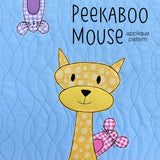 Peekaboo Mouse Applique Pattern