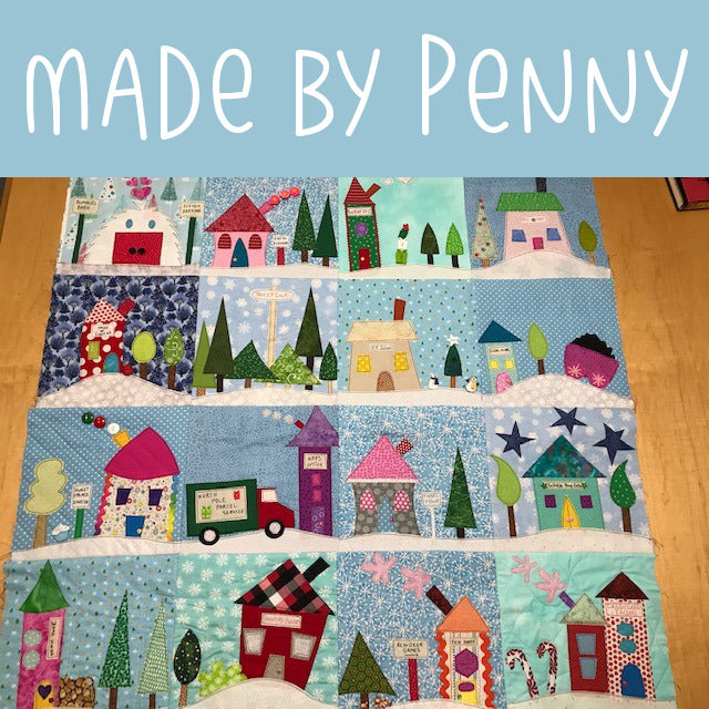 Shiny Happy Houses Quilt Pattern