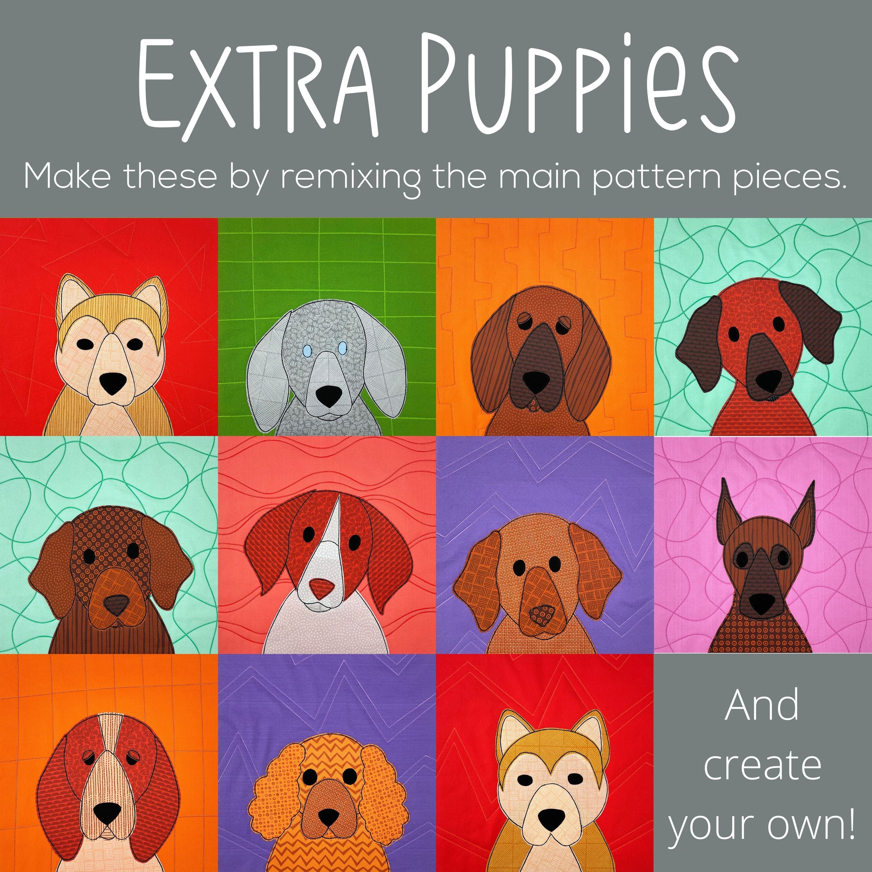 Playful Puppies Quilt Pattern