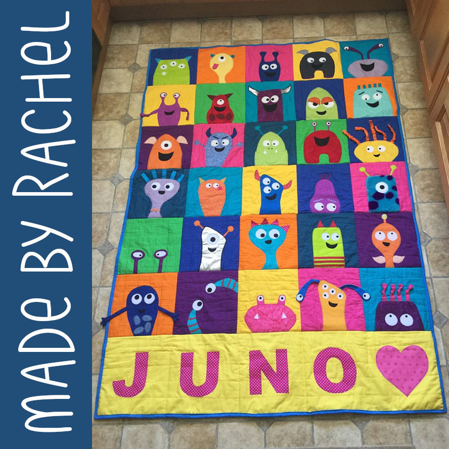 Mix & Match Monsters Quilt Pattern