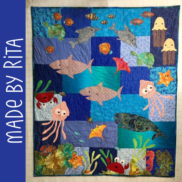 Sea Creatures Quilt Pattern