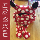 Munch - a softie pattern with a fun pocket mouth