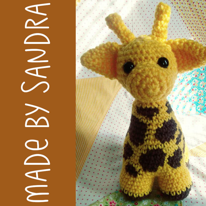 Jacob Giraffe Crochet Amigurumi Pattern