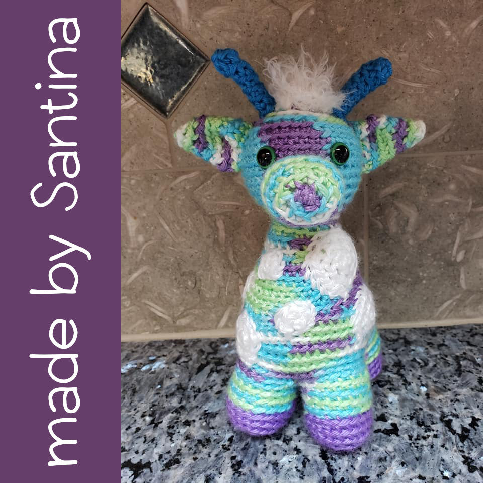 Jacob Giraffe Crochet Amigurumi Pattern