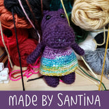 Hayley Hippo Crochet Amigurumi Pattern