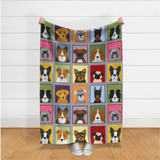 Good Dog - cheater quilt fabric
