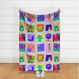 Monster Monster - cheater quilt fabric