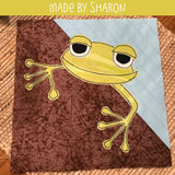 Troy the Tree Frog Applique Pattern