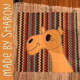 Corbin the Camel Applique Pattern