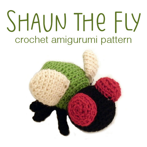 Shaun the Fly Crochet Amigurumi Pattern