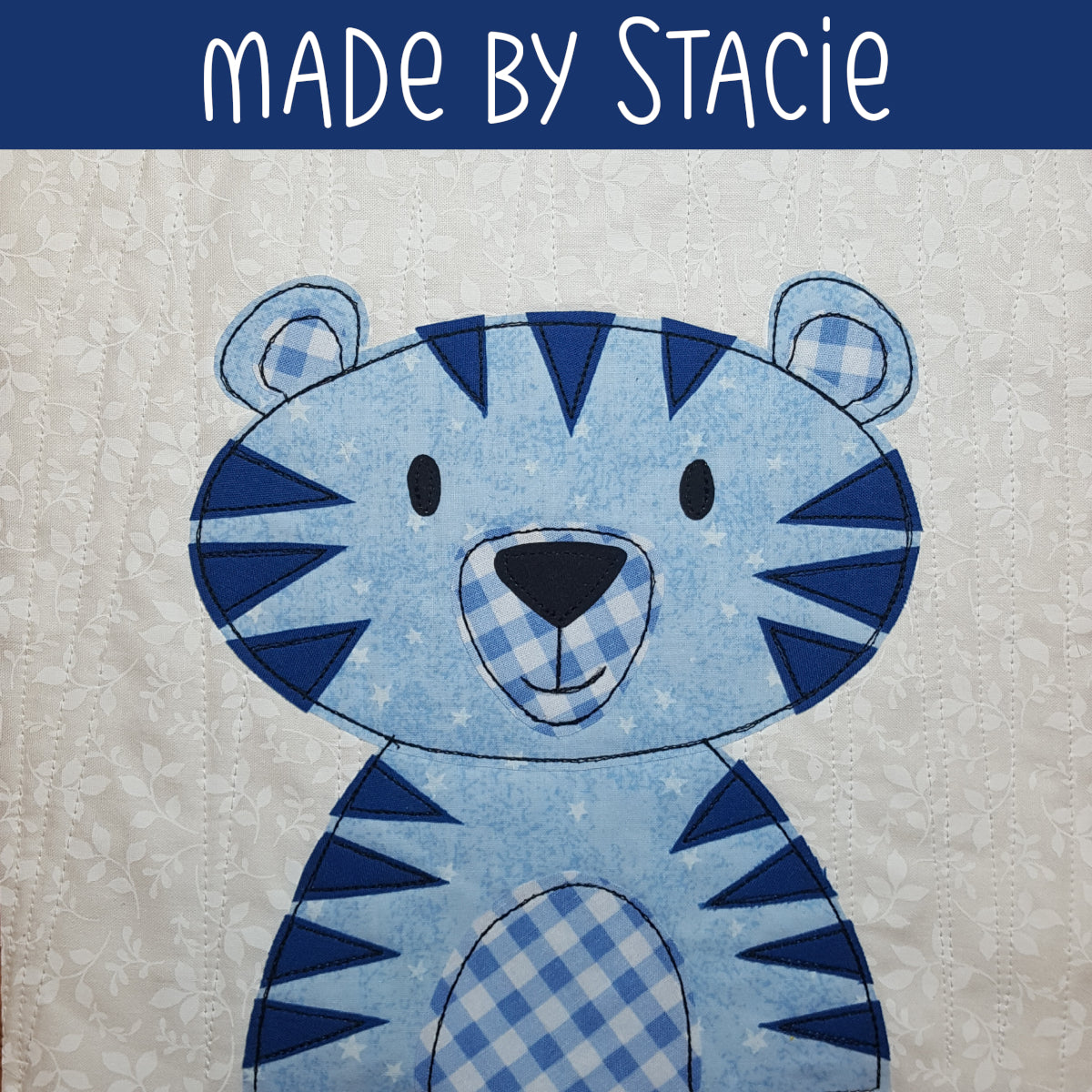 Tucker Tiger Applique Pattern