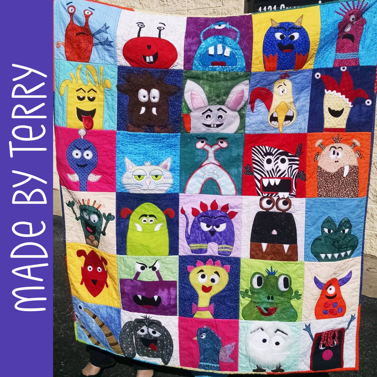 Mix & Match Monsters Quilt Pattern