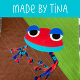 Troy the Tree Frog Applique Pattern