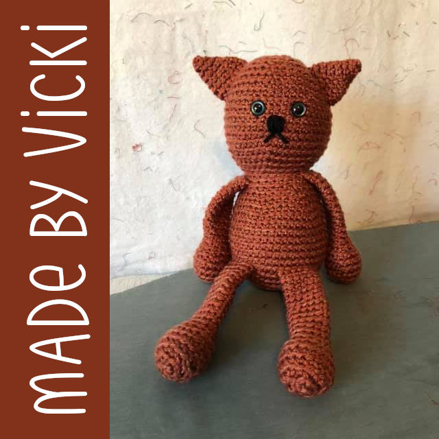 Cooper Cat Crochet Amigurumi Pattern