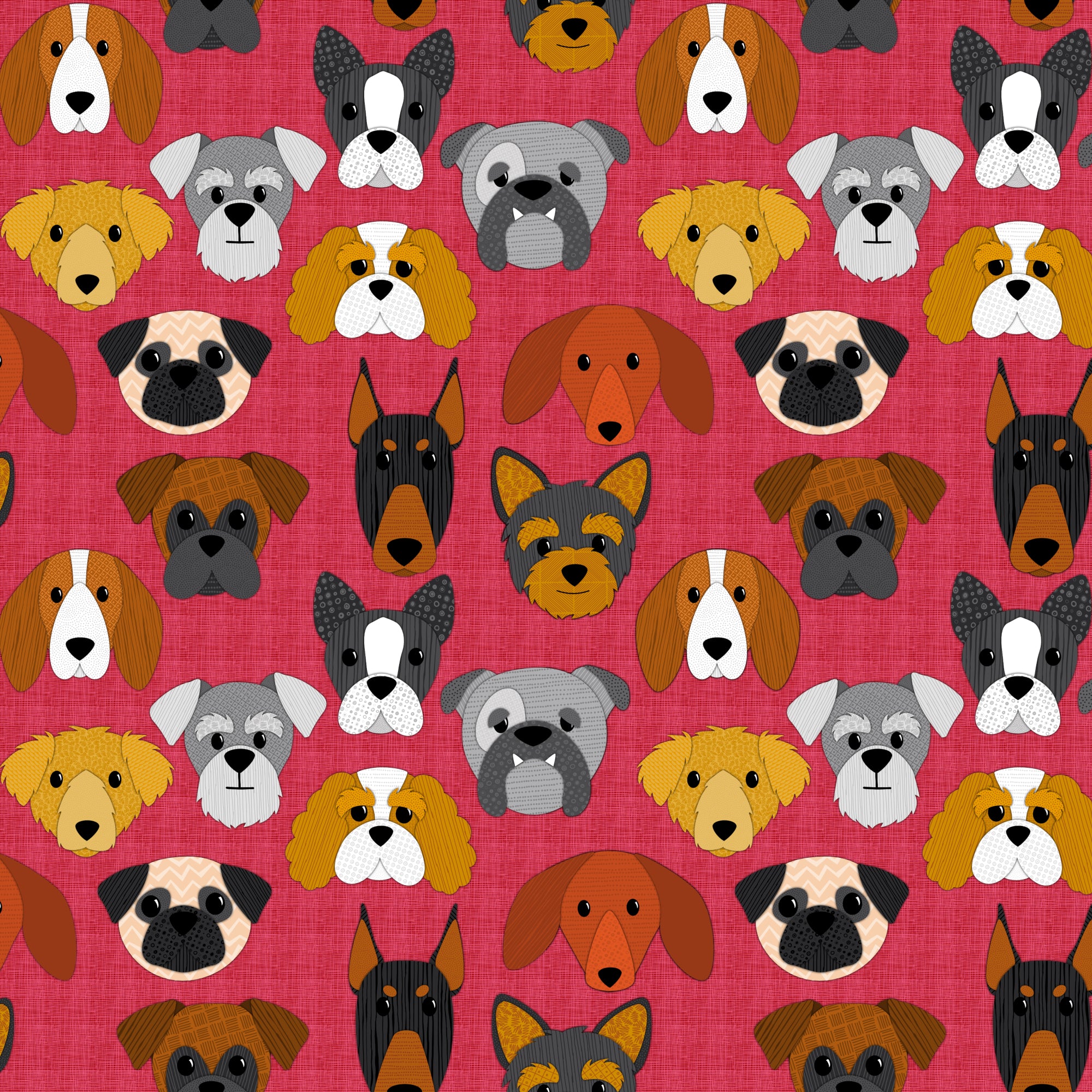 Good Dog - Squeaky Toy - Fabric Collection