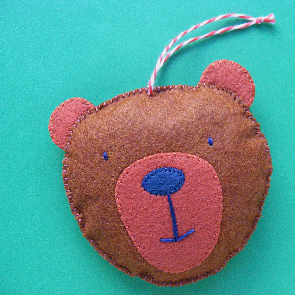 Christmas Club 2015 - Twelve Fun Felt Ornament Patterns