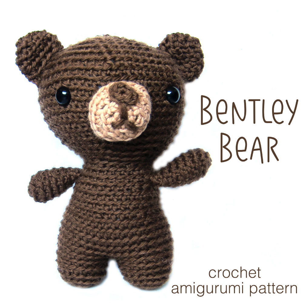 Bentley Bear Crochet Amigurumi Pattern