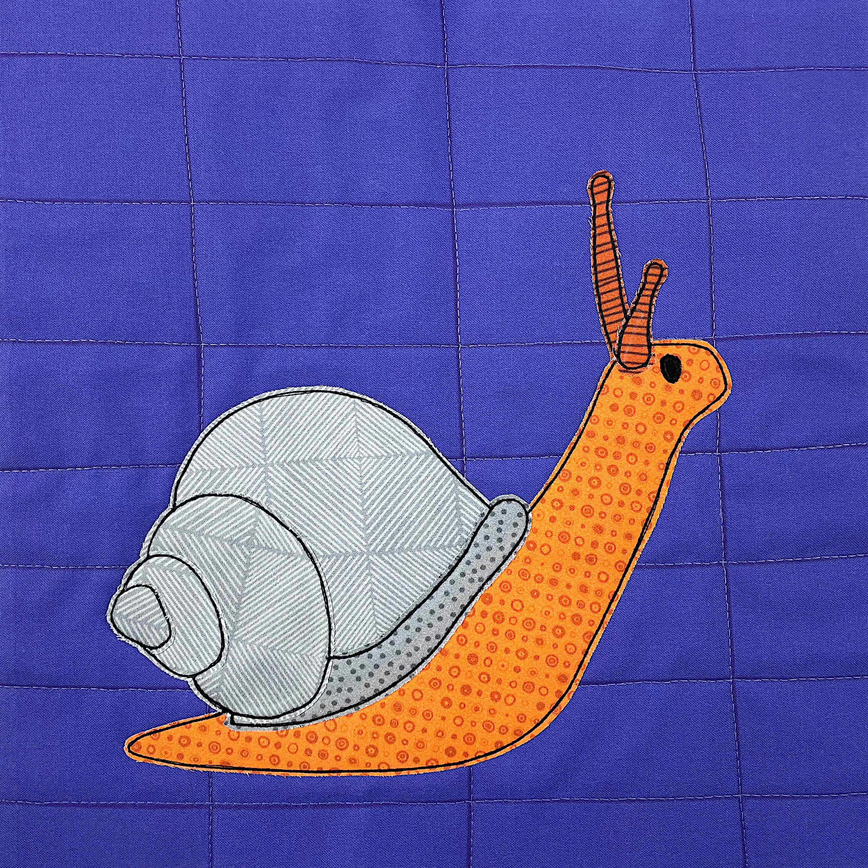 Sullivan Snail Applique Pattern